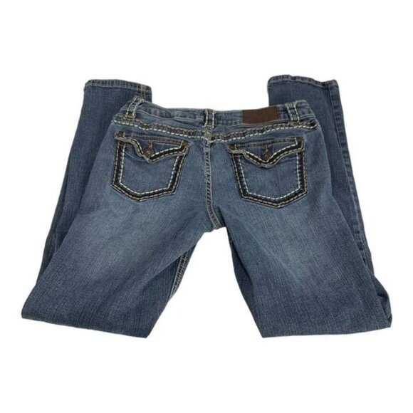 Soundgirl Womens Junior Jeans Size 11 Blue Denim - Picture 5 of 6